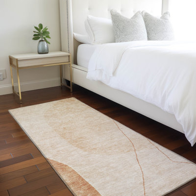 Tapis intérieur / extérieur Cherika avec envers antidérapant
