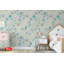 Papier peint amovible fleurs rose et bleu-789334452-789334457