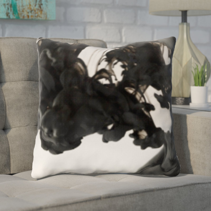 Microsuede Reversible Throw Pillow