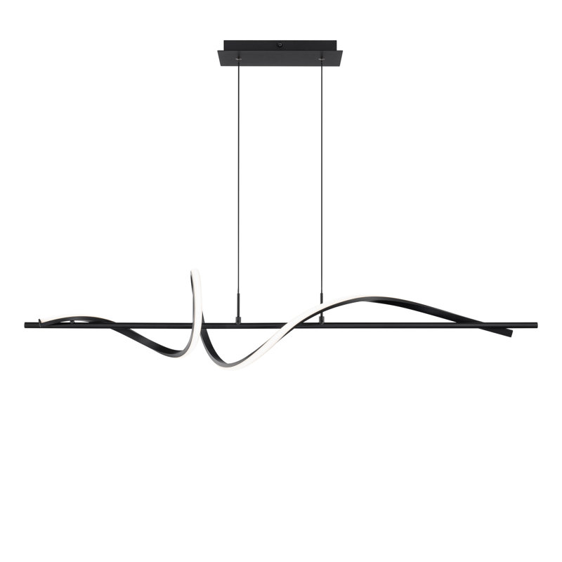 Luminaire suspendu linéaire à DEL Corkscrew, 3000 K
