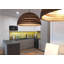 Gabe 1 - Light Brown Dome Pendant-1459678403