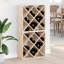 Solid Wood Open Shelving Wine Bottle Rack-705117400