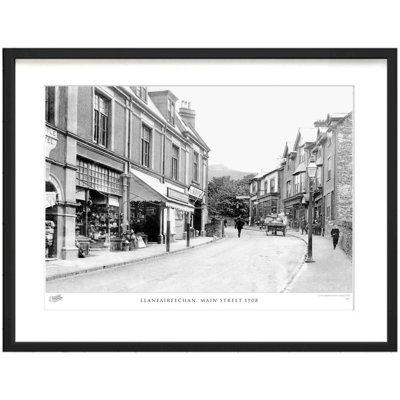 Llanfairfechan, Main Street 1908 - Single Picture Frame Print