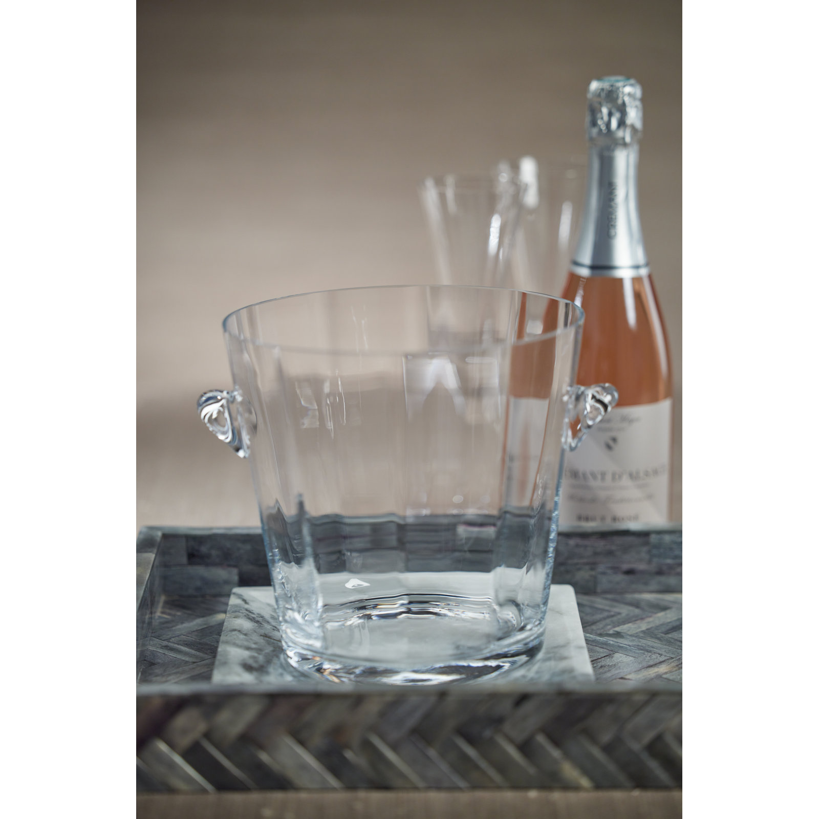 Glass Ice Bucket