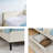 78" Wide Velvet Daybed with 2 Storage Drawers - Full Size Platform Bed Frame - Beige-1795652992-1795438688