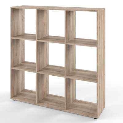 Booneville 104cm H x 108cm W Cube Bookcase