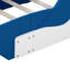 Blue Twin Race Car Bed With Wheels - And Elegant Attractive Sleeping Option-1419476522-1419476520
