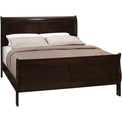 Cappuccino Queen Bed, Classic Design, Adds Character To Bedroom, Wood Bed In Finish, Modern Bedroom Style, Asian Hardwood & Particle Board