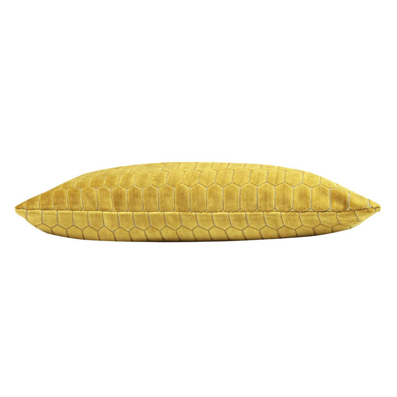 Rialta Geometric Rectangular Cushion, Pollen