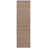 Natural Fiber 661 Flatweave Jute/Cotton Geometric Rug in Natural/Black/Ivory/Dark Gray-108597218