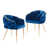 Velours bleu est en rupture de stock