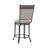 Luker Swivel Upholstered Counter Stool with Metal Frame-119237827