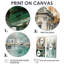 «Paris Canal Saintmartin Reflections I», art mural vert-1482731792-1482731794-1482731805