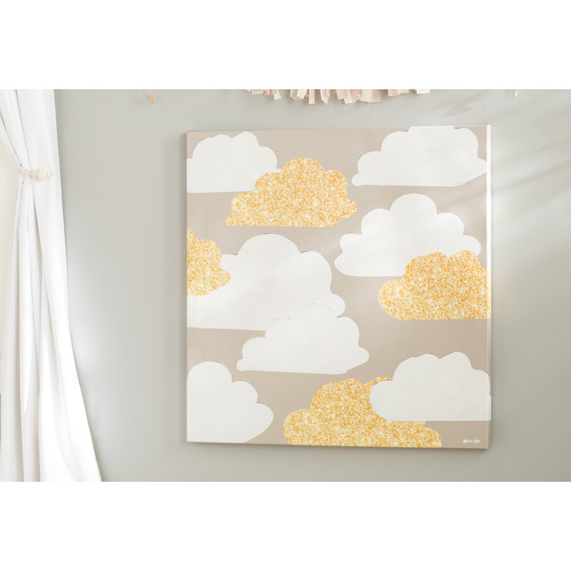 Art sur toile Abingd, H 16 po x l 16 po x P 1,5 po