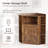 Hendrikka Corner Storage Shelf with USB Ports-1537075784