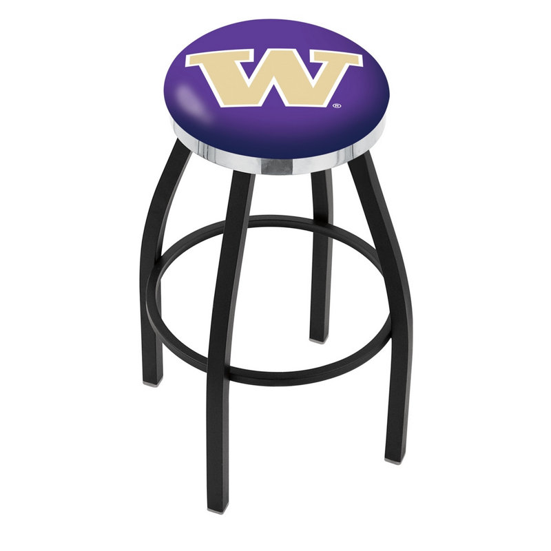NCAA 36" Swivel Bar Stool, Washington