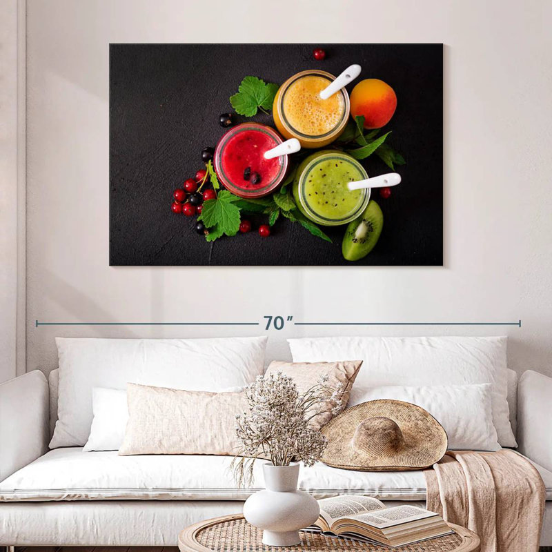 Yarlin Assorted Fruit Smoothies, 8" H x 12" W