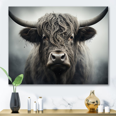 Cattle Whispers Of Wisdom II Framed On Canvas Print