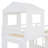 Playhouse-inspired Bunk Bed With 3-step Ladder, 2 Assembly Options & Solid Frame