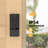 Wi-Fi Smart Lock Touchscreen Single Cylinder Deadbolt with Smartkey Security-106633095