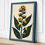 Yellow Flowering Plant Botanical - Wrapped Canvas-131764363-131764365