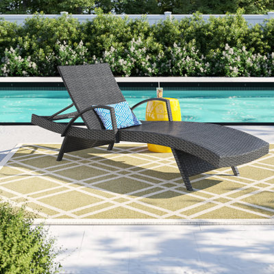 Chaise longue inclinable 79,25 po Blaise
