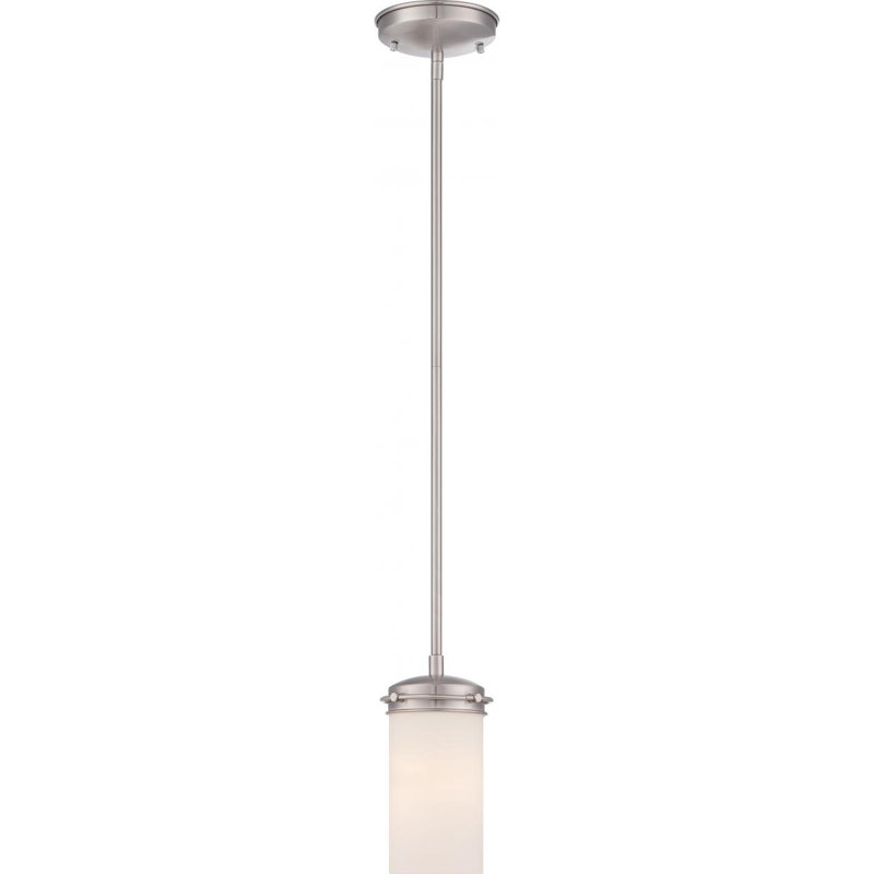 Luminaire suspendu cylindrique simple à 1 lumière Nabors