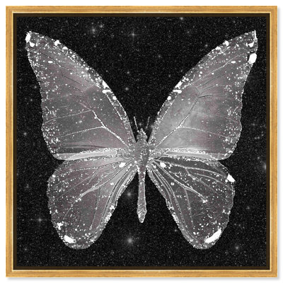 «Sparkling Silver Butterfly» par Art Remedy