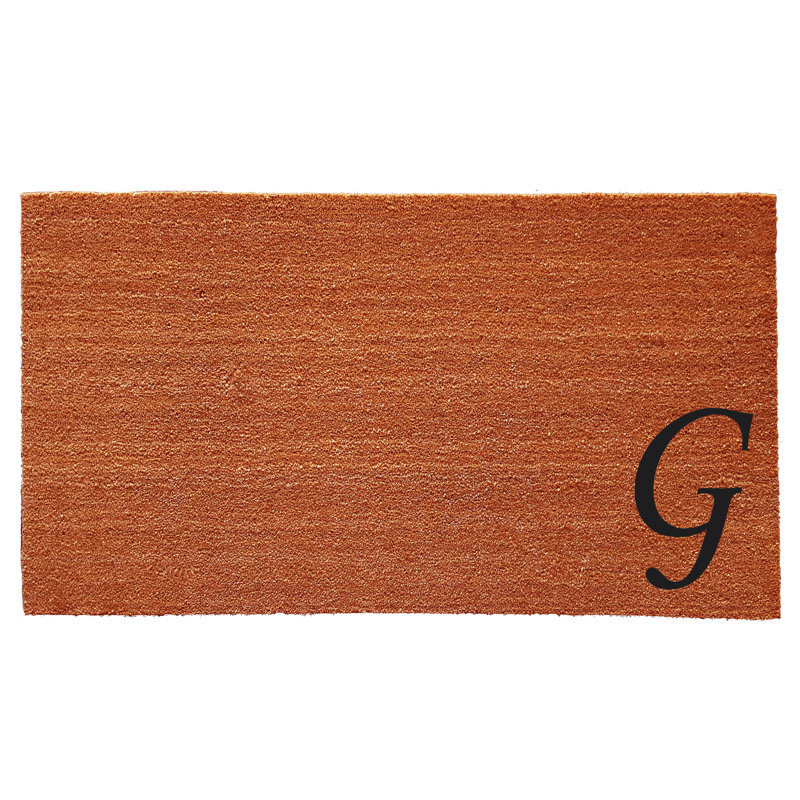 Tapis d'entrée antidérapant Zebrowski, Rectangle 2 pi x 3 pi, G