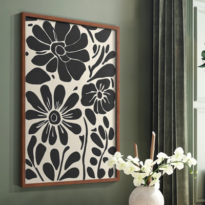 Imprimé floral Floral XVII - prêt à être accroché 