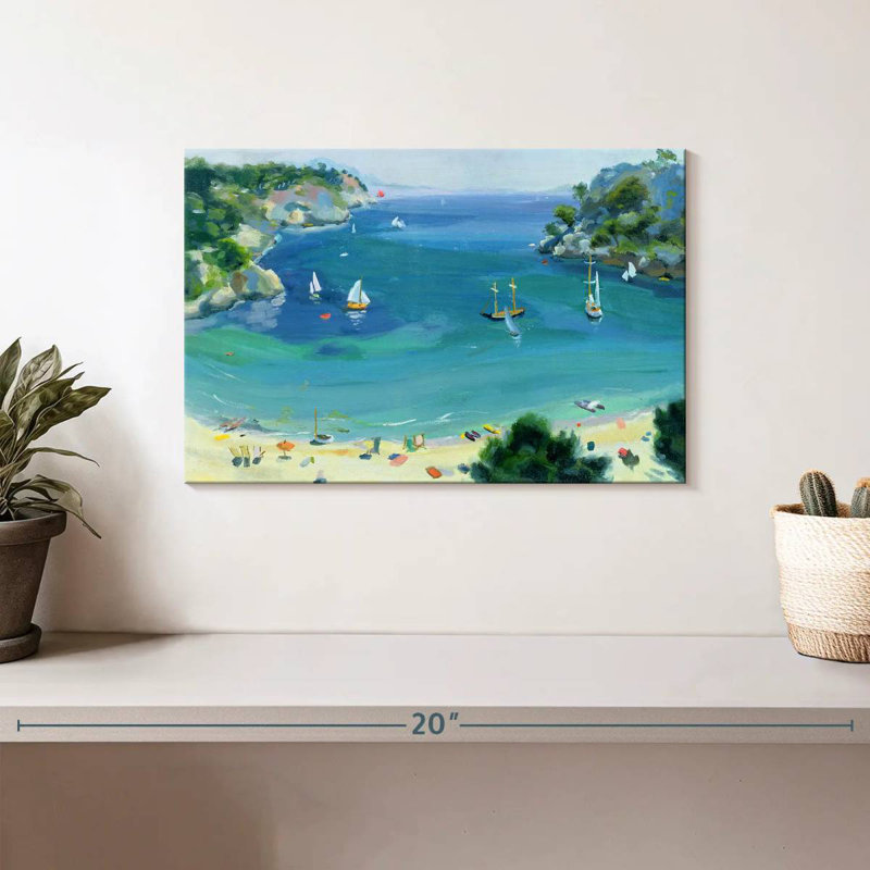 Gillard, Plage de Galdana, Majorque, H 8 po x l 12 po