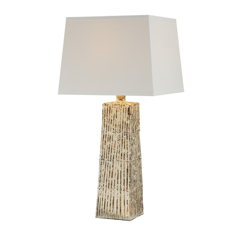 Arielyz Hydrocal Table Lamp, Yes, Bamboo Beige