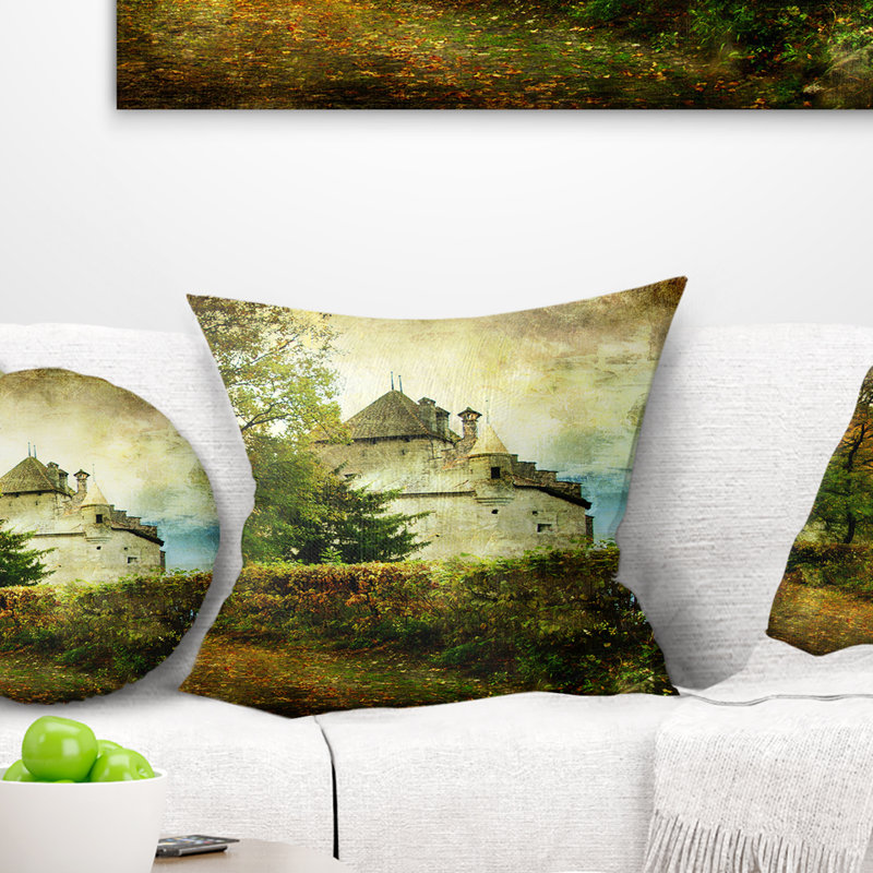 Coussin Landscape, 18 po x 18 po, Carré