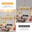 Lustre en cristal 10 lumières (noir)-581890468-555650960-539334029