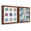 Dawn of Summer - Ensemble de 2 peintures sur toile encadrées-286615842-286615845