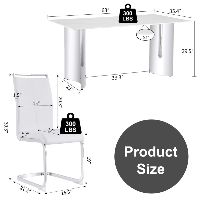 7 Pieces Dining Table Sets