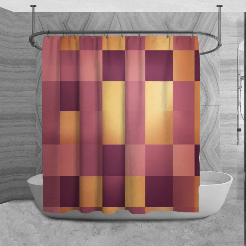 Rideau de douche Mariechristine, H 93 po x l 70 po