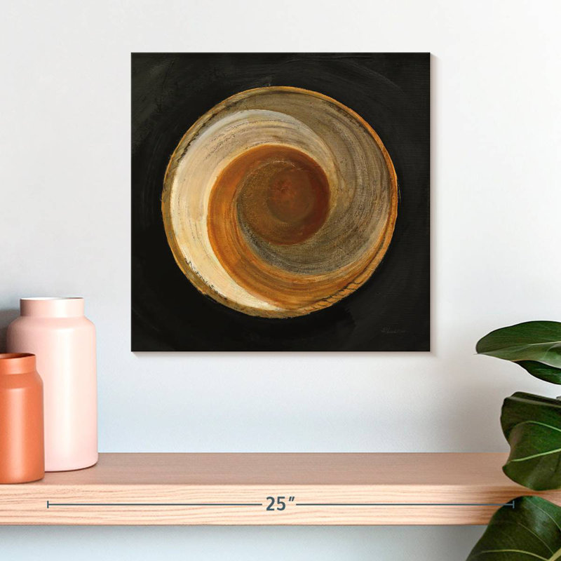 Woven Beauty I On Black, 16" H x 16" W