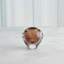 Spiraled Handmade Glass Table Vase-462532348