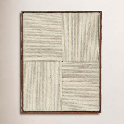 Telaio Off-White Wool Wall Deco
