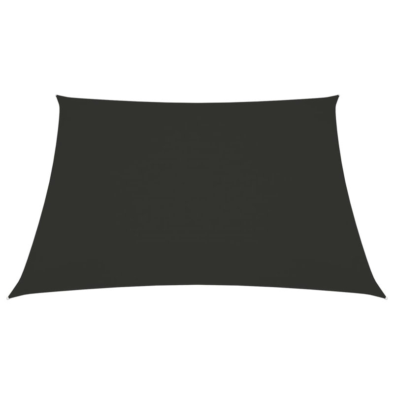 Angelin Sunshade Sail Oxford Fabric Square, Anthracite