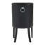 Rodeo Upholstered Side Chair in Black