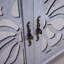 Armoire d'appoint à miroir gris-1151229854