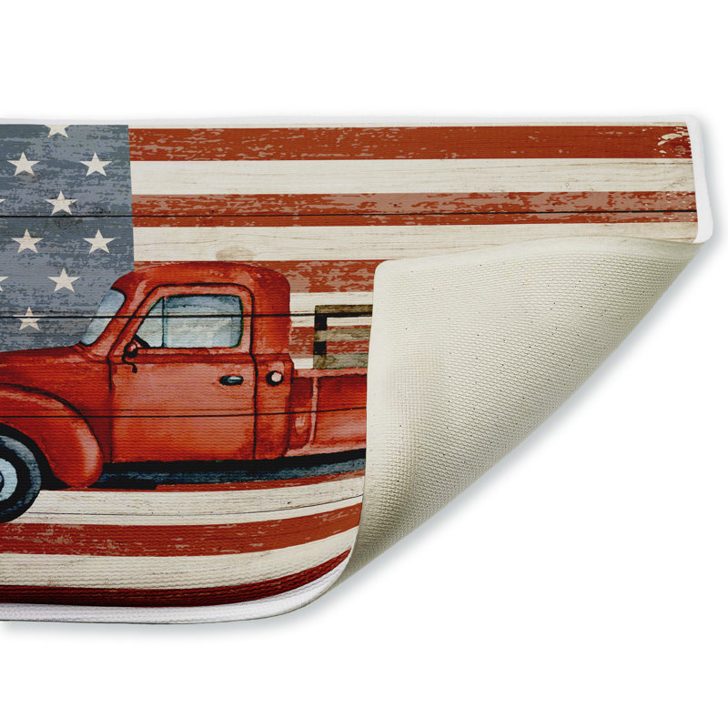 Tapis de bain et tapis de bain Patriotic