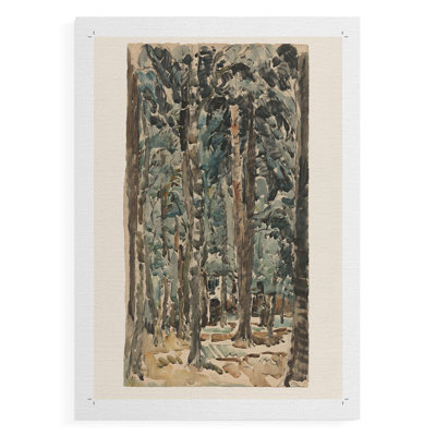 Vintage Landscape CCXXXII -Canvas Print Only - NOT FRAMED