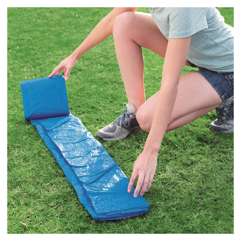 Flow Clear Ground Cloth, 192" H x 192" W x 0.5" D