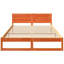 Bed Frame with Headboard Solid Pine Wood-2085284112-2085284119