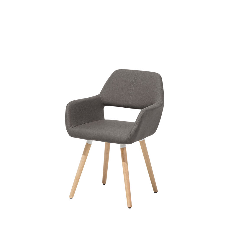 Alida 49cm H Upholstered Armchair, Taupe