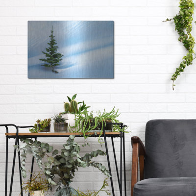 Mur en métal «Lone Spruce» par Rick Berk