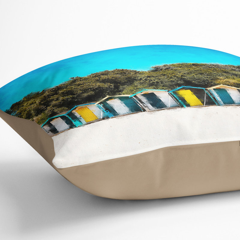 Square Cushion, 55cm H x 55cm W x 20cm D, Stone